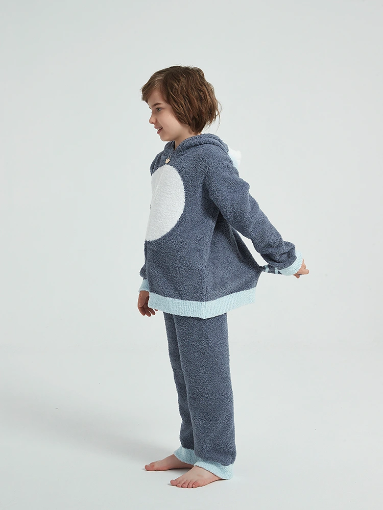 Boys Autumn and Winter Fleece Pajamas