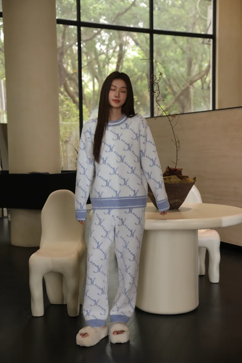 Blød fleece pyjamas til kvinder